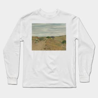 The Old Sand Road by William Merritt Chase Long Sleeve T-Shirt